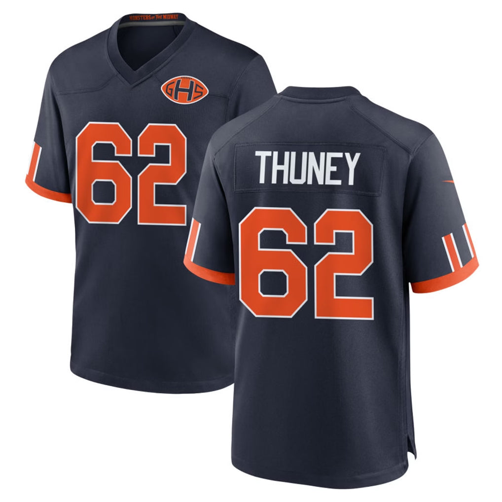 C.Bears #62 Joe Thuney Player Navy 2026 Rivalries Collection Home Game Cooneas Stitched Jerseys