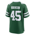 Cooneas NY.Jets #45 Mark Robinson Legacy Green Team Game Jersey