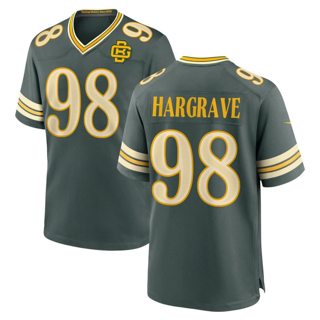 GB.Packers #98 Javon Hargrave Player Green 2026 Rivalries Collection Home Game Cooneas Stitched Jerseys
