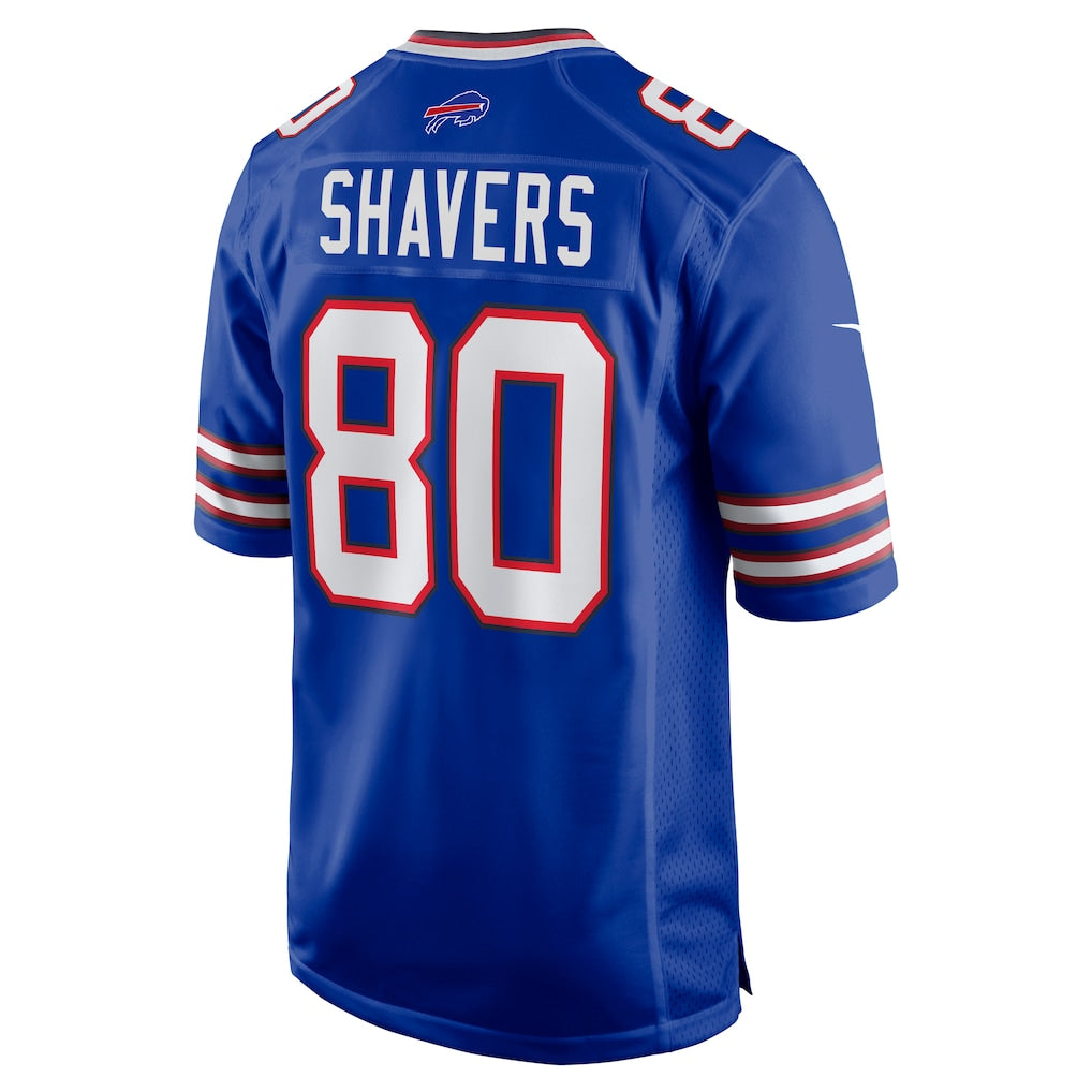 Cooneas B.Bills #80 Tyrell Shavers Royal Team Game Jersey