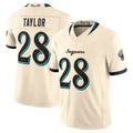 J.Jaguars #28 Fred Taylor Player Natural Limited 2026 Rivalries Collection Game Cooneas Stitched Jerseys