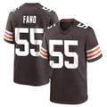 C.Browns #55 Spencer Fano Player Brown Home Game Cooneas Stitched Jerseys