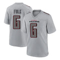A.Falcons #6 Nick Folk Player Gray Fashion Home Game Cooneas Stitched Jerseys