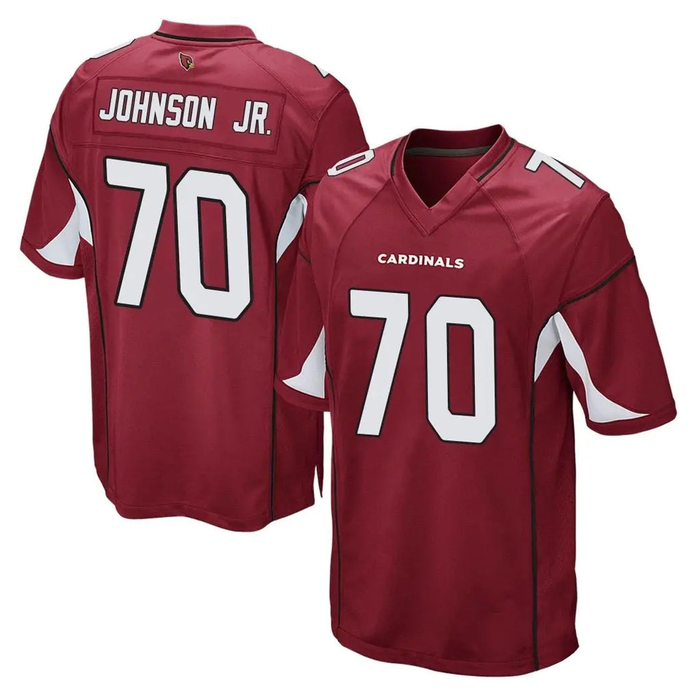 A.Cardinals #70 Paris Johnson Jr. Player Cardinal Home Game Cooneas Stitched Jerseys