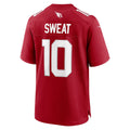 Cooneas A.Cardinals #10 Josh Sweat Cardinal Team Game Jersey