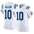 IN.Colts #10 Keenan Allen Player White Limited Vapor F.U.S.E. Home Game Cooneas Stitched Jerseys