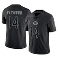 C.Bears #14 Kalif Raymond Player Black REFLECTIVE Limited Game Cooneas Stitched Jerseys