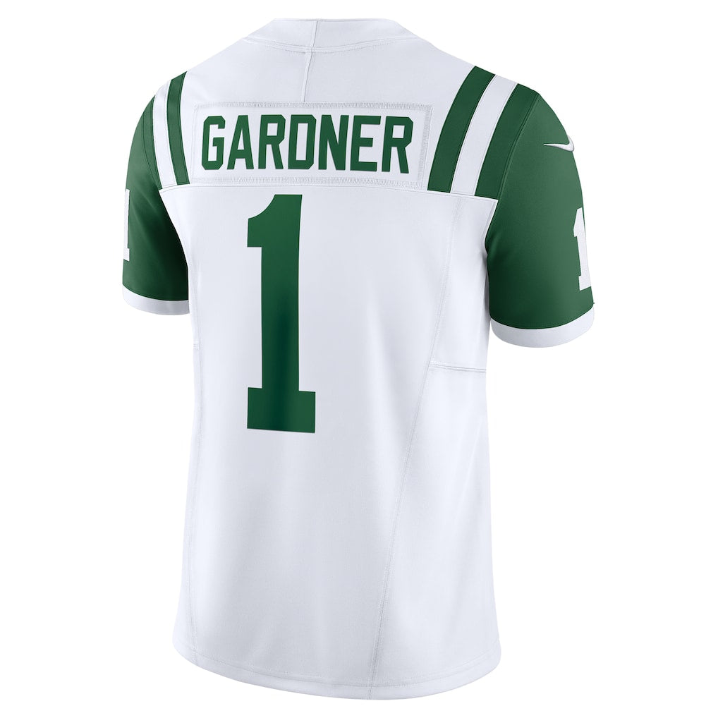 Cooneas NY.Jets #1 Ahmad Sauce Gardner White Classic Alternate Vapor F.U.S.E. Limited Jersey