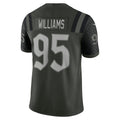 Cooneas NY.Jets #95 Quinnen Williams Gotham Green 2025 Rivalries Collection Limited Jersey