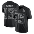 MN.Vikings #15 Dallas Turner Player Black Limited 2026 Salute to Service Home Game Cooneas Stitched Jerseys