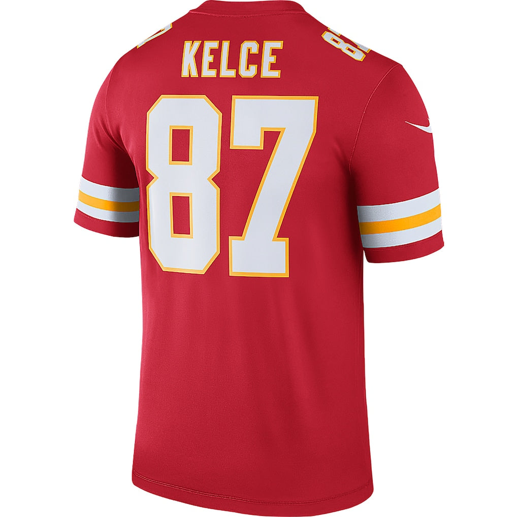 Cooneas KC.Chiefs #87 Travis Kelce Red Legend Player Performance Top Jersey