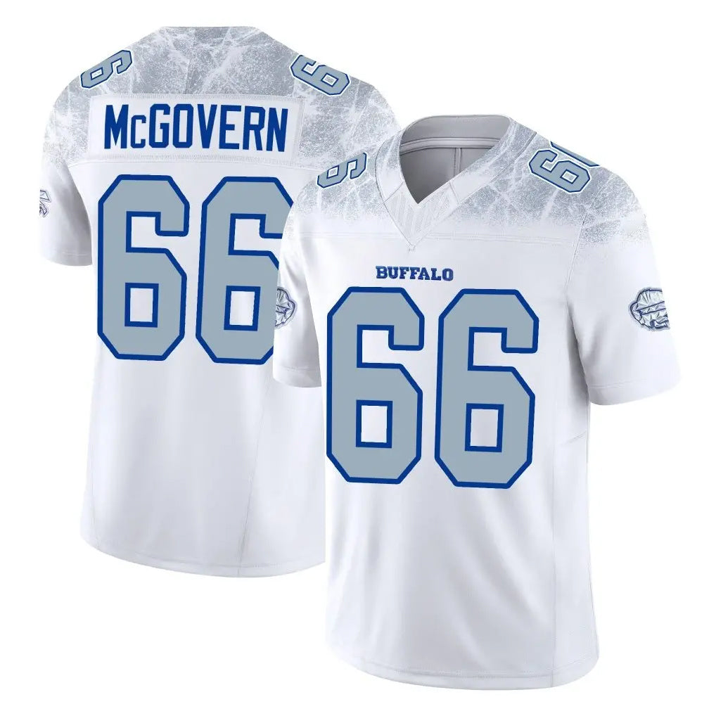 B.Bills #66 Connor McGovern Player White Rivalries Collection Limited Game Cooneas Stitched Jerseys