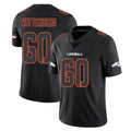 D.Broncos #60 Luke Wattenberg Player Black Impact Limited Game Cooneas Stitched Jerseys