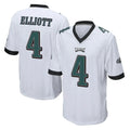 P.Eagles #4 Jake Elliott Player White Home Game Cooneas Stitched Jerseys