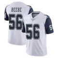 D.Cowboys #56 Cooper Beebe Player White-Navy Limited Color Rush Vapor Untouchable Home Game Cooneas Stitched Jerseys