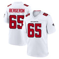 A.Falcons #65 Matthew Bergeron Player White Team Color Home Game Cooneas Stitched Jerseys