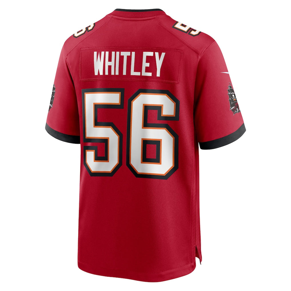 Cooneas TB.Buccaneers #56 Benton Whitley Red Team Game Jersey