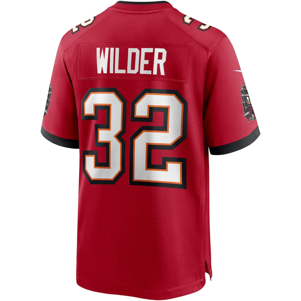 Cooneas TB.Buccaneers #32 James Wilder Red Game Retired Player Jersey