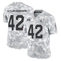 A.Cardinals #42 Dadrion Taylor-Demerson Player Arctic Camo Limited Salute To Service Home Game Cooneas Stitched Jerseys
