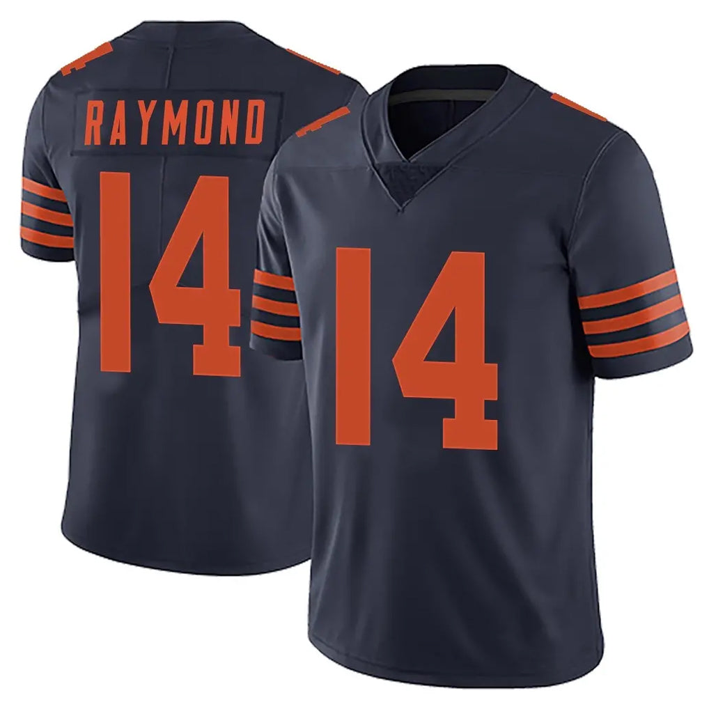 C.Bears #14 Kalif Raymond Player Navy Blue Alternate Vapor Untouchable Limited Cooneas Stitched Jerseys