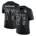 MN.Vikings #71 Christian Darrisaw Player Black Limited 2026 Salute to Service Home Game Cooneas Stitched Jerseys
