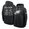P.Eagles #69 Landon Dickerson Player 2026 Black Logo Pullover Hoodies Limited Game Cooneas Stitched Jerseys
