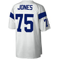 Cooneas LA.Rams #75 Deacon Jones Mitchell & Ness White Legacy Replica Jersey