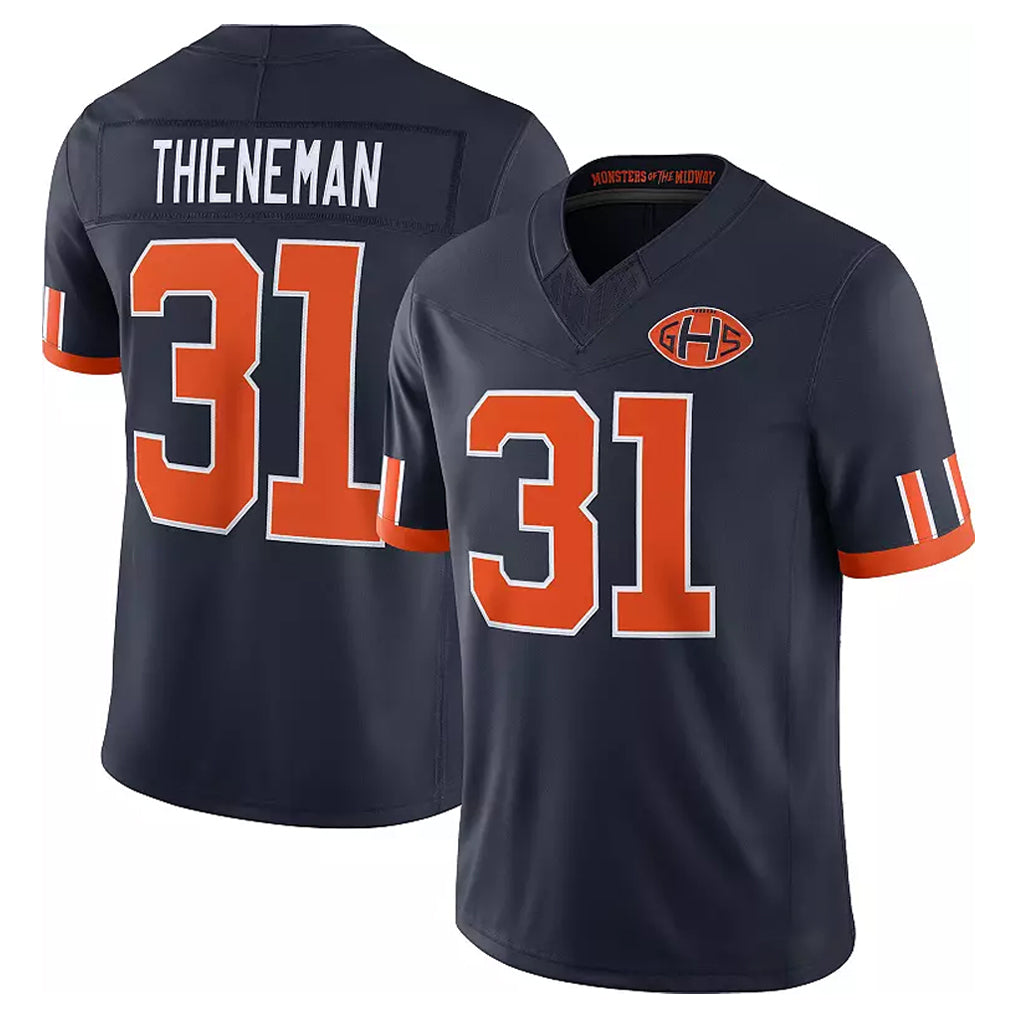 C.Bears #31 Dillon Thieneman Player Navy Limited 2026 Rivalries Collection Home Game Cooneas Stitched Jerseys