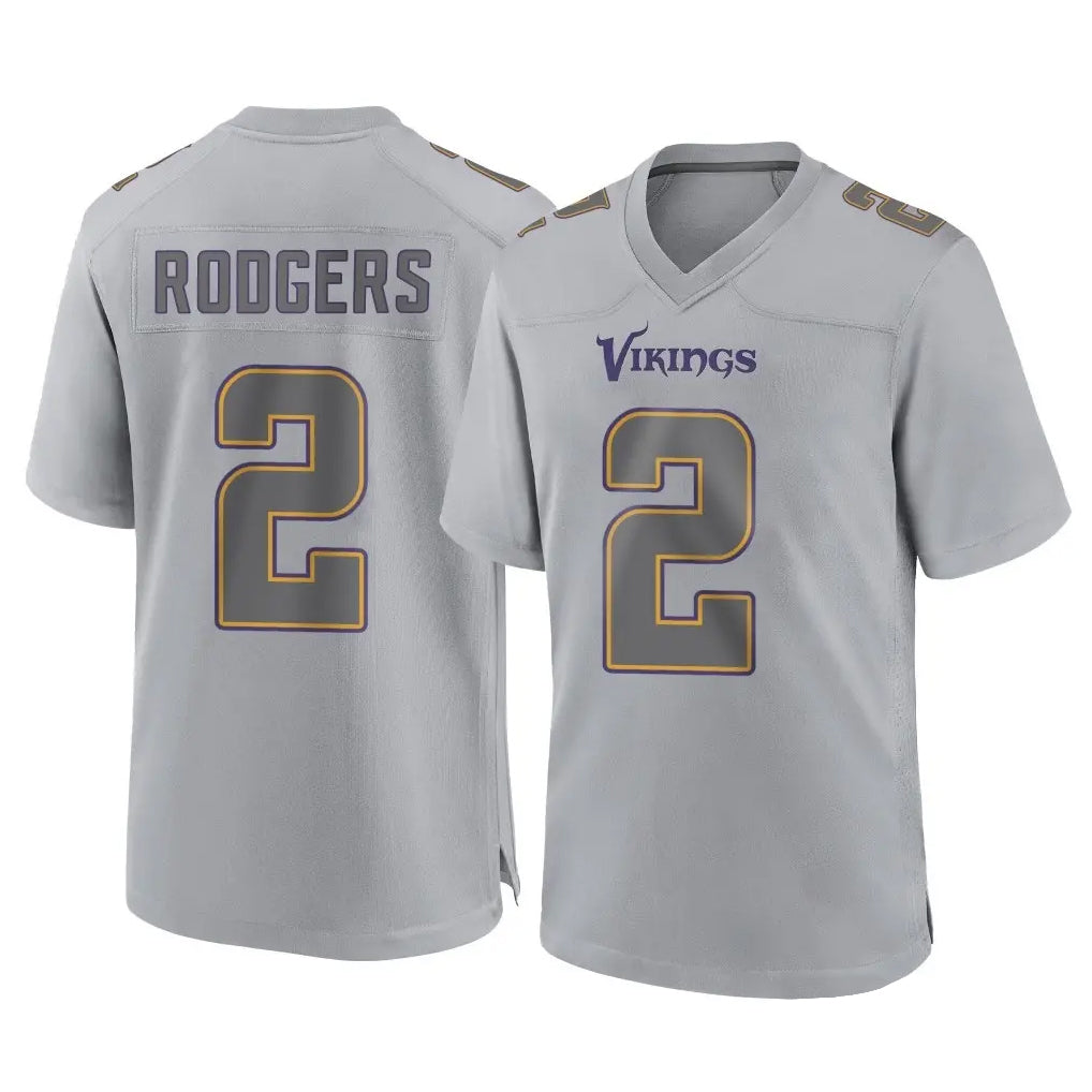 MN.Vikings #2 Isaiah Rodgers Player Gray Atmosphere Fashion Home Game Cooneas Stitched Jerseys