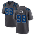 IN.Colts #98 Arden Key Player Anthracite 2026 Rivalries Collection Home Game Cooneas Stitched Jerseys