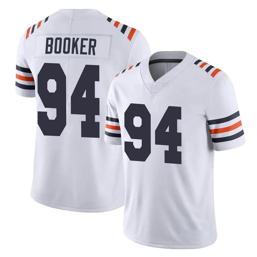 C.Bears #94 Austin Booker Player White Classic Vapor Limited Home Game Cooneas Stitched Jerseys