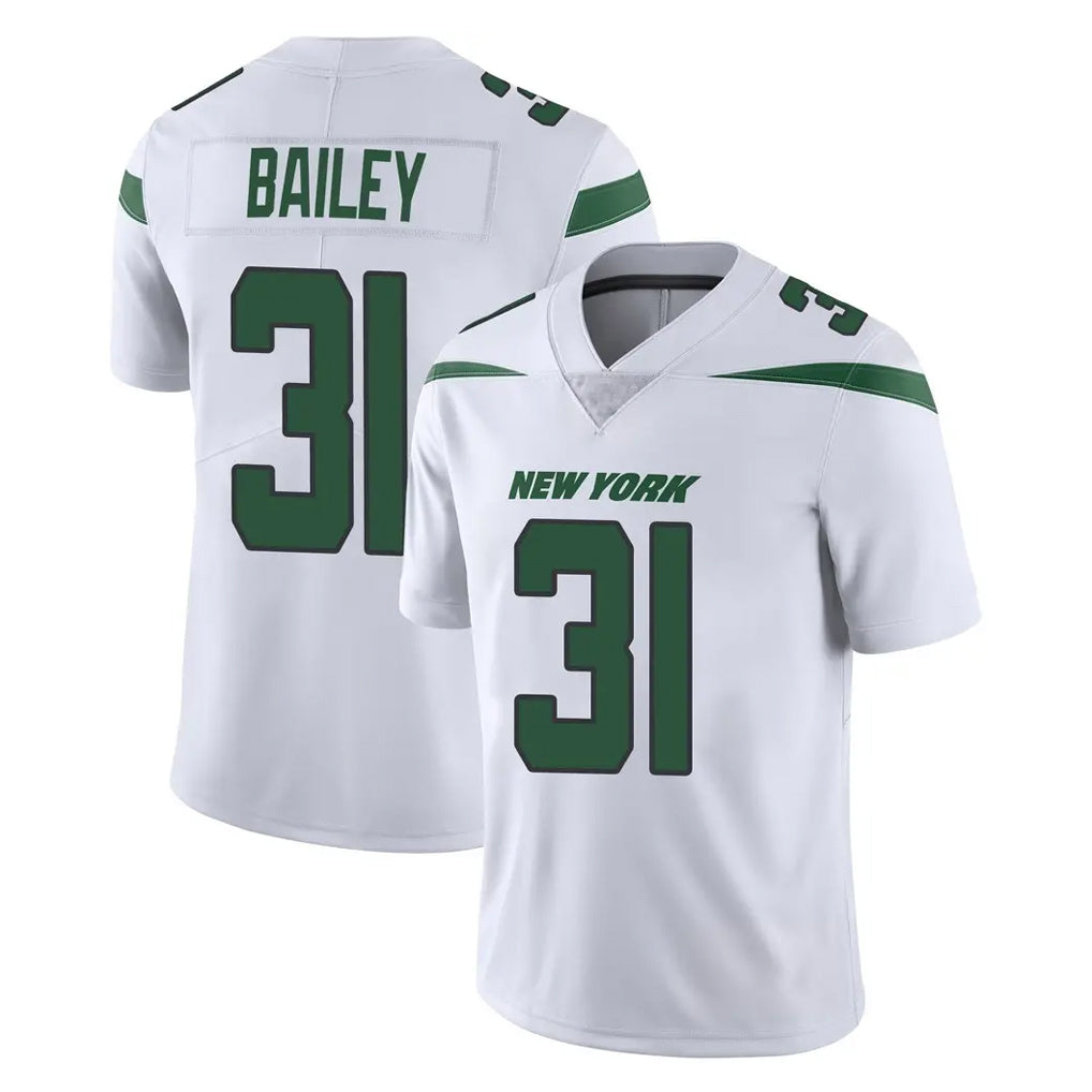 NY.Jets #31 David Bailey Player White Spotlight Limited Vapor Home Game Cooneas Stitched Jerseys