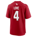 Cooneas A.Cardinals #4 Jeremiyah Love Red Game Player Stitched Jerseys