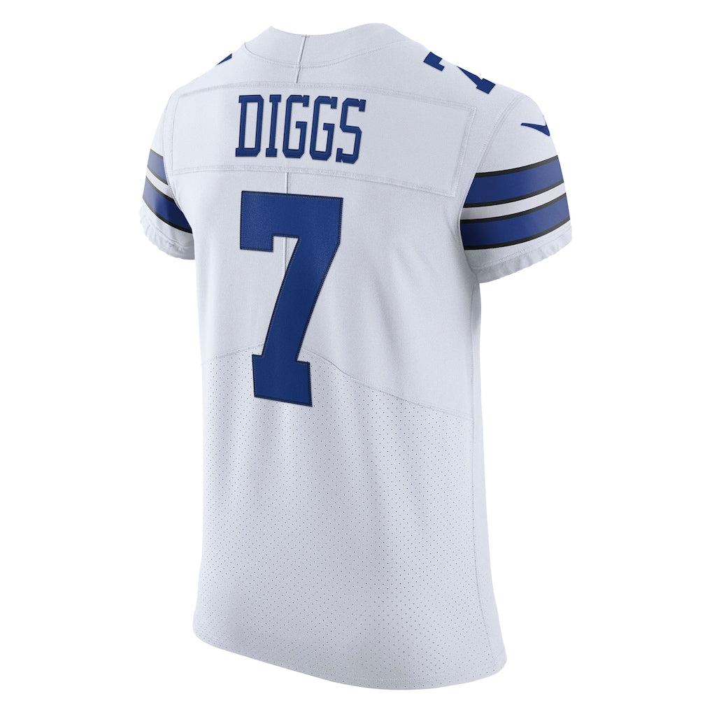 Cooneas D.Cowboys #7 Trevon Diggs White Alternate Vapor Elite Jersey
