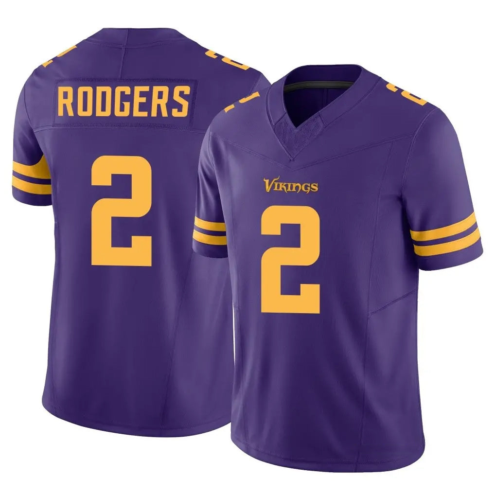 MN.Vikings #2 Isaiah Rodgers Player Purple Limited Alternate Vapor F.U.S.E. Home Game Cooneas Stitched Jerseys