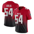 A.Falcons #54 Brandon Dorlus Player Red Vapor Untouchable Limited Home Game Cooneas Stitched Jerseys