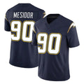 LA.Chargers #90 Akheem Mesidor Player Navy Vapor F.U.S.E. Limited Home Game Stitched Jerseys