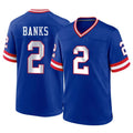 NY.Giants #2 Deonte Banks Player Royal Classic Home Game Cooneas Stitched Jerseys