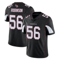 A.Cardinals #56 Darius Robinson Player Black Vapor Limited Home Game Cooneas Stitched Jerseys