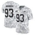 M.Dolphins #93 Zeek Biggers Player Arctic Camo Salute To Service Limited Game Cooneas Stitched Jerseys