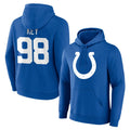 IN.Colts #98 Arden Key Player Royal Pullover Hoodies Limited Game Cooneas Stitched Jerseys