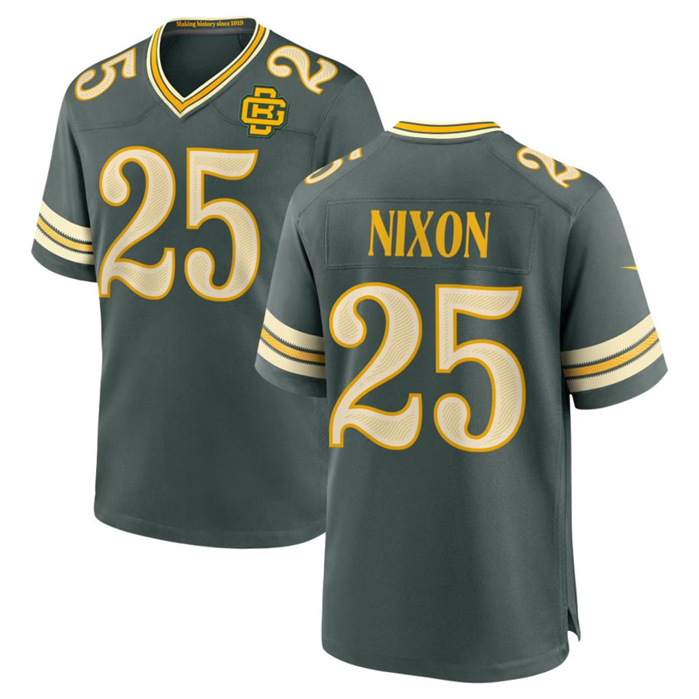 GB.Packers #25 Keisean Nixon Player Green 2026 Rivalries Collection Home Game Cooneas Stitched Jerseys