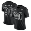 NO.Saints #20 Pete Werner Player Black Limited 2026 Salute to Service Home Game Cooneas Stitched Jerseys