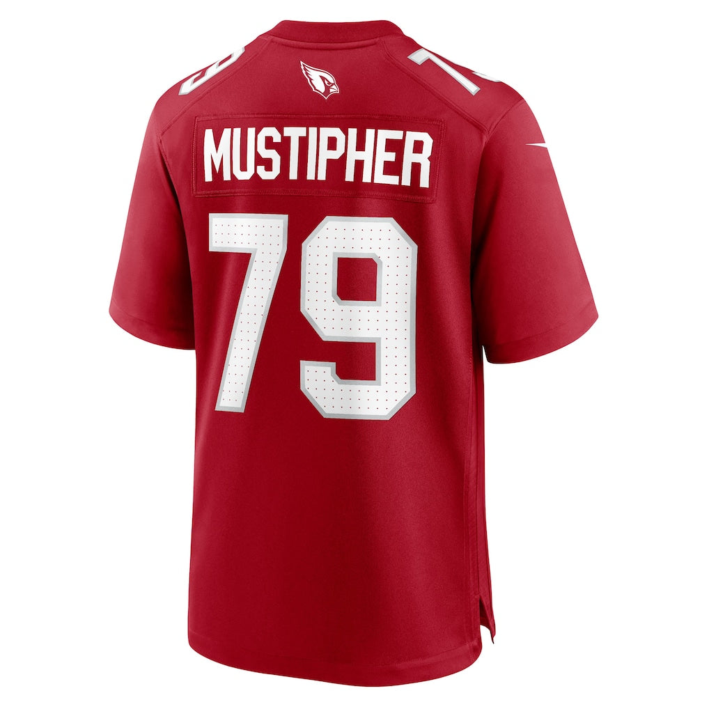 Cooneas A.Cardinals #79 PJ Mustipher Cardinal Team Game Jersey
