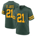 GB.Packers #21 Benjamin St-Juste Player Green Alternate Home Game Cooneas Stitched Jerseys