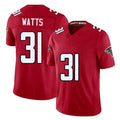 A.Falcons #31 Xavier Watts Player Red Team Color Vapor F.U.S.E. Limited Cooneas Stitched Jerseys