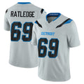 D.Lions #69 Tate Ratledge Player Silver Limited 2026 Rivalries Collection Home Game Cooneas Stitched Jerseys