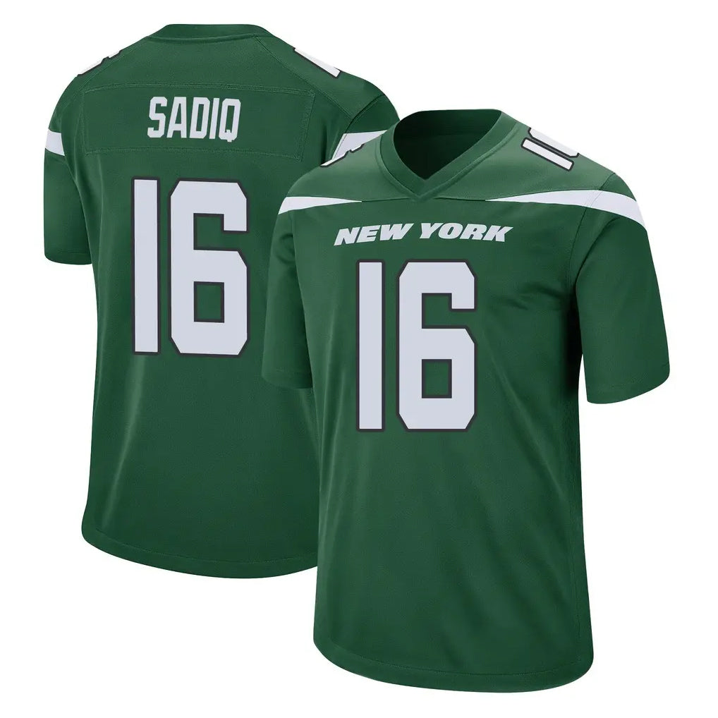 NY.Jets #16 Kenyon Sadiq Player Green Home Game Cooneas Stitched Jerseys