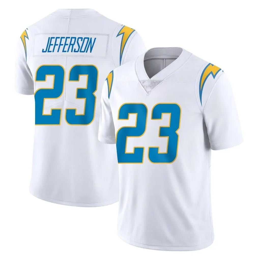 LA.Chargers #23 Tony Jefferson Player White Limited Vapor Untouchable Home Game Stitched Jerseys