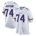 MN.Vikings #74 Donovan Jackson Player White Home Game Cooneas Stitched Jerseys